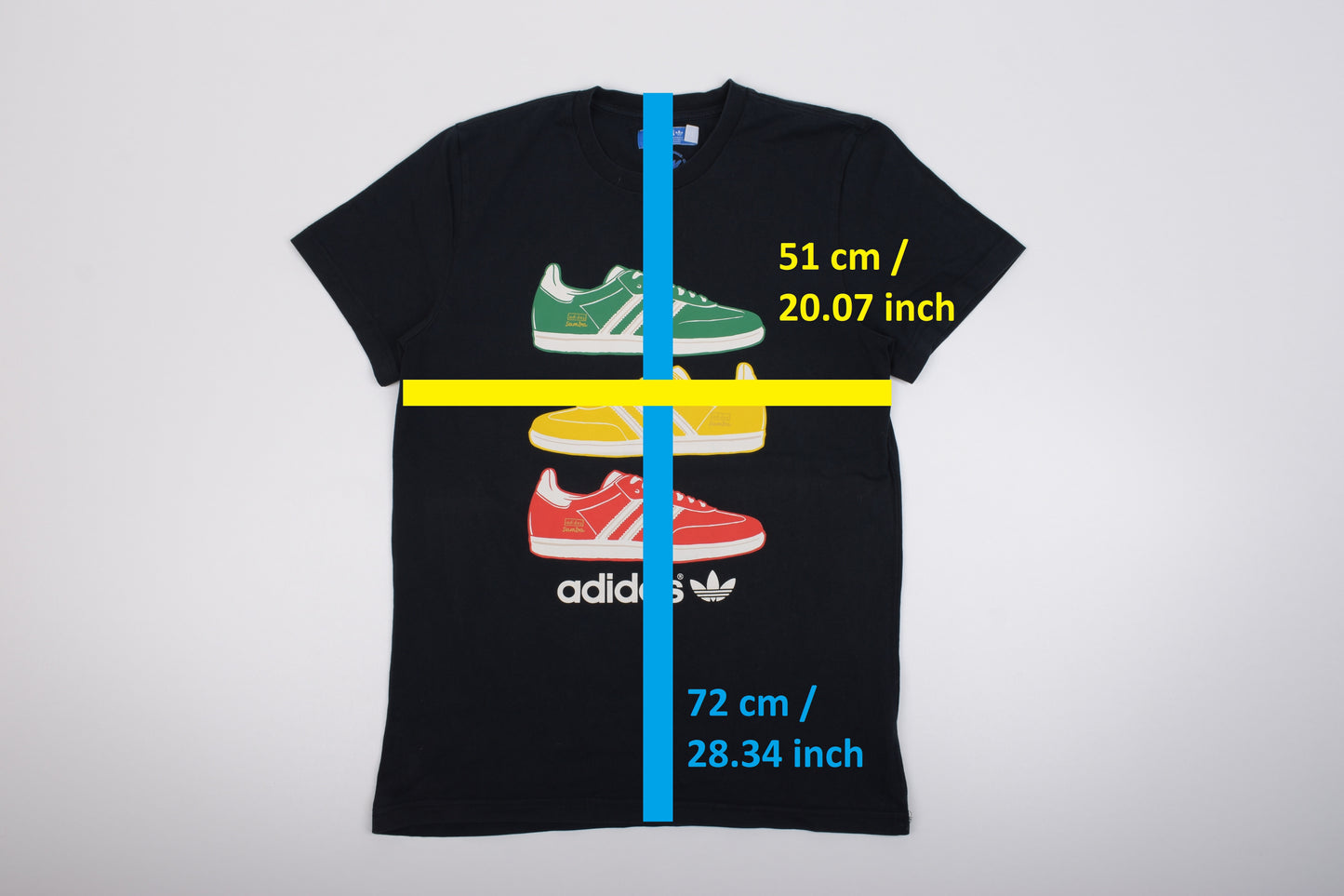 Chaussures Samba Noires Adidas, T-Shirts, Taille M, Très Bon 7/10