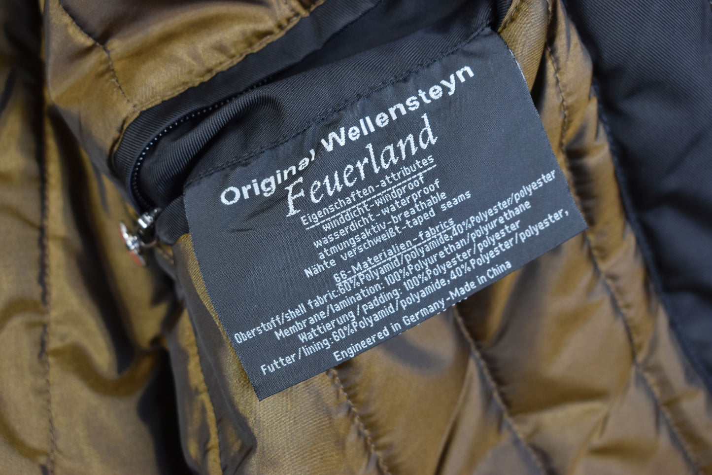 Wellensteyn Feuerland Black Men's Jacket Size XXXL, V.Good 8/10