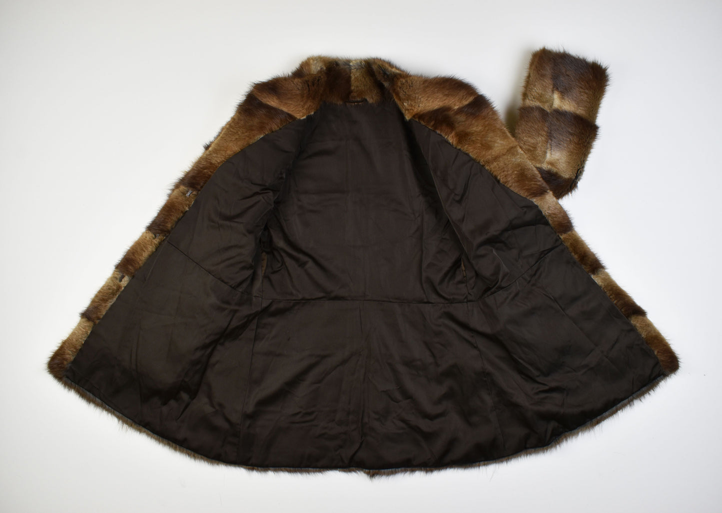 Soft Mink Fur Women Jacket Coat Size S-M, Excellent 9/10