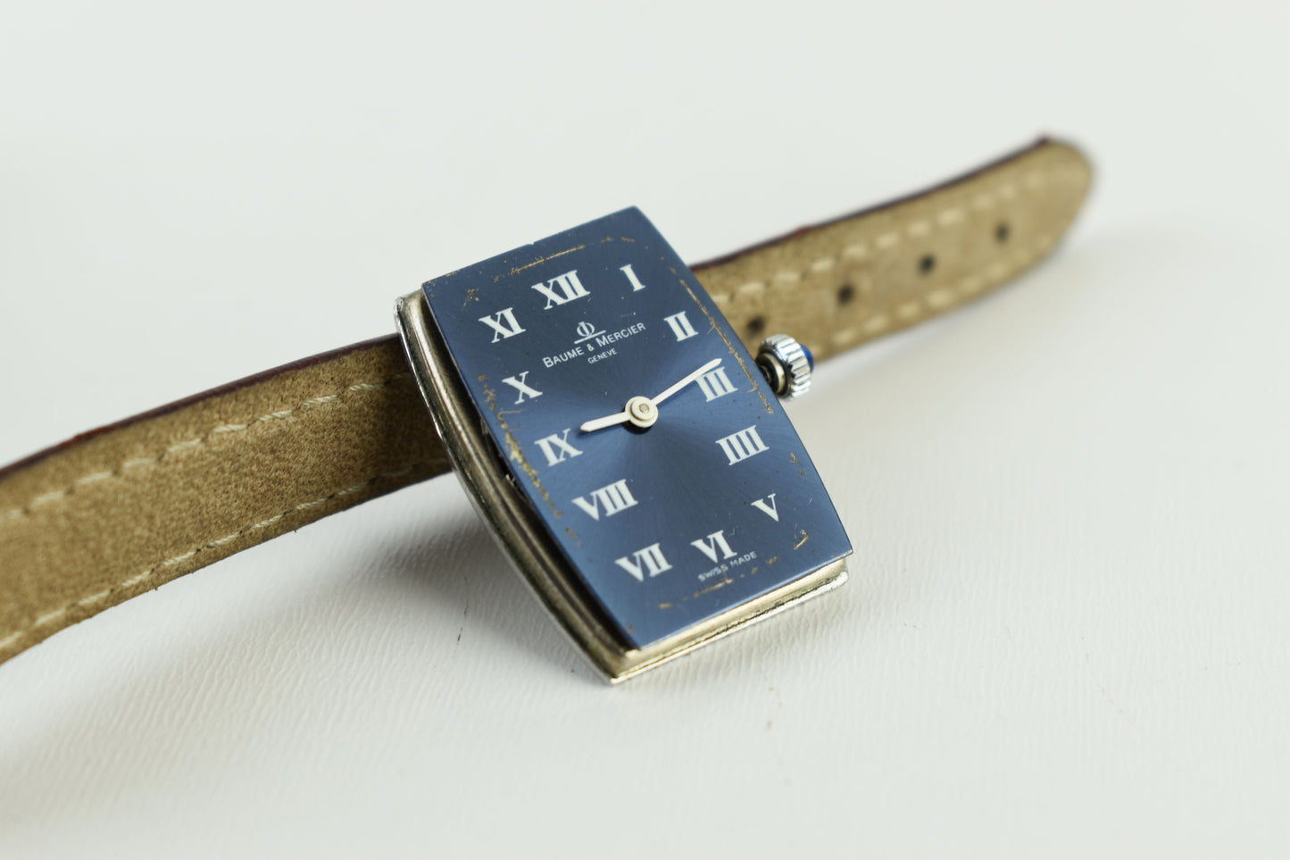 Baume et Mercier Gents Tanq style Unisex watchs, V.Good 7/10