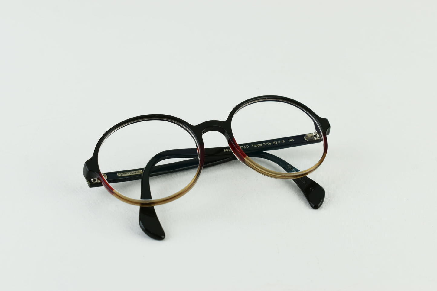 Oliver Goldsmith MONTEBELLO Tripple Trifle Eyeglasse Frame (الزاج خاصو يتبدل), Unisex Adults, Excellent 9/10
