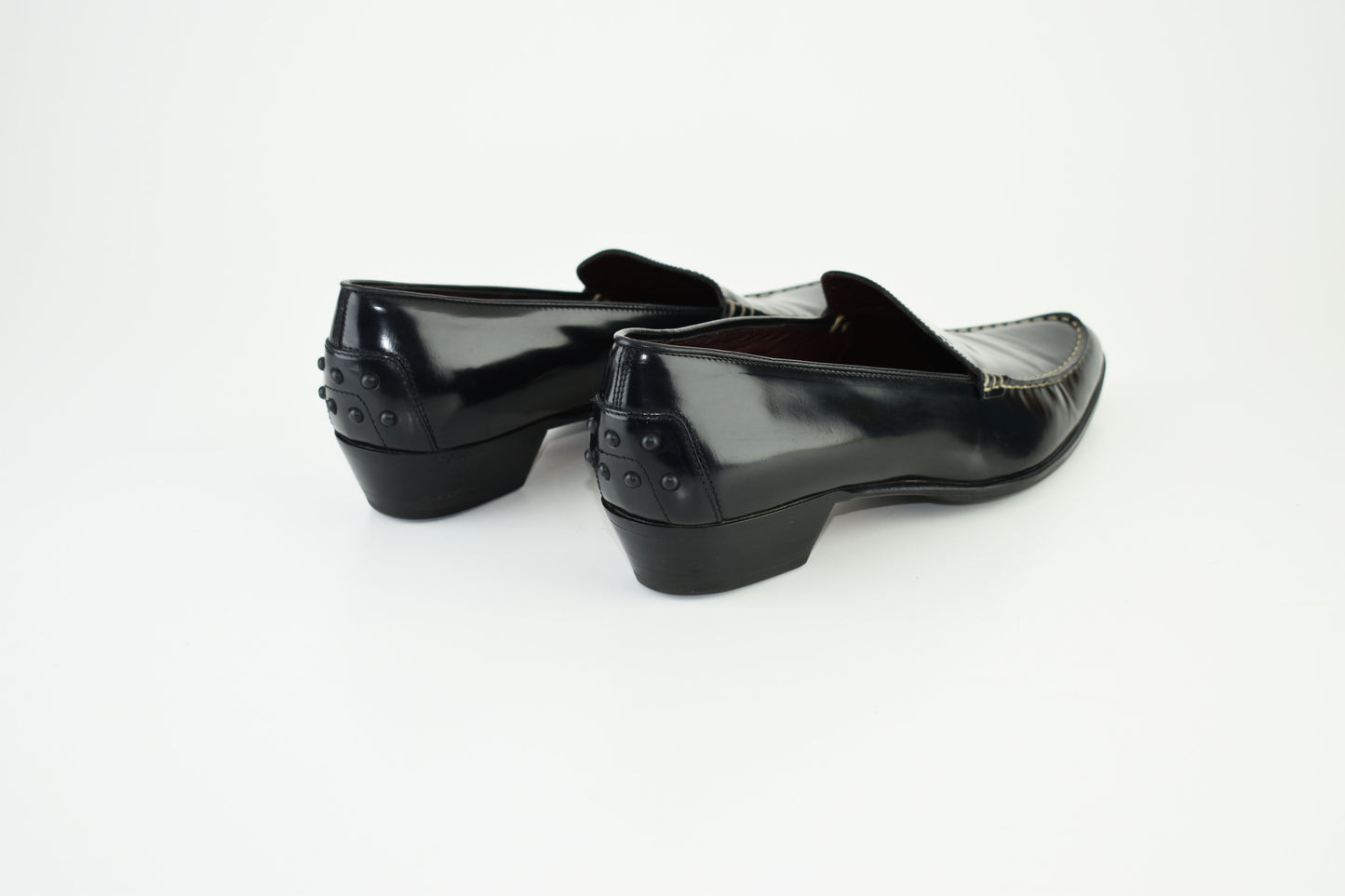 Tod's Women's Loafer Pointed Toe 3cm Heels Size EU39, Excellent 9/10