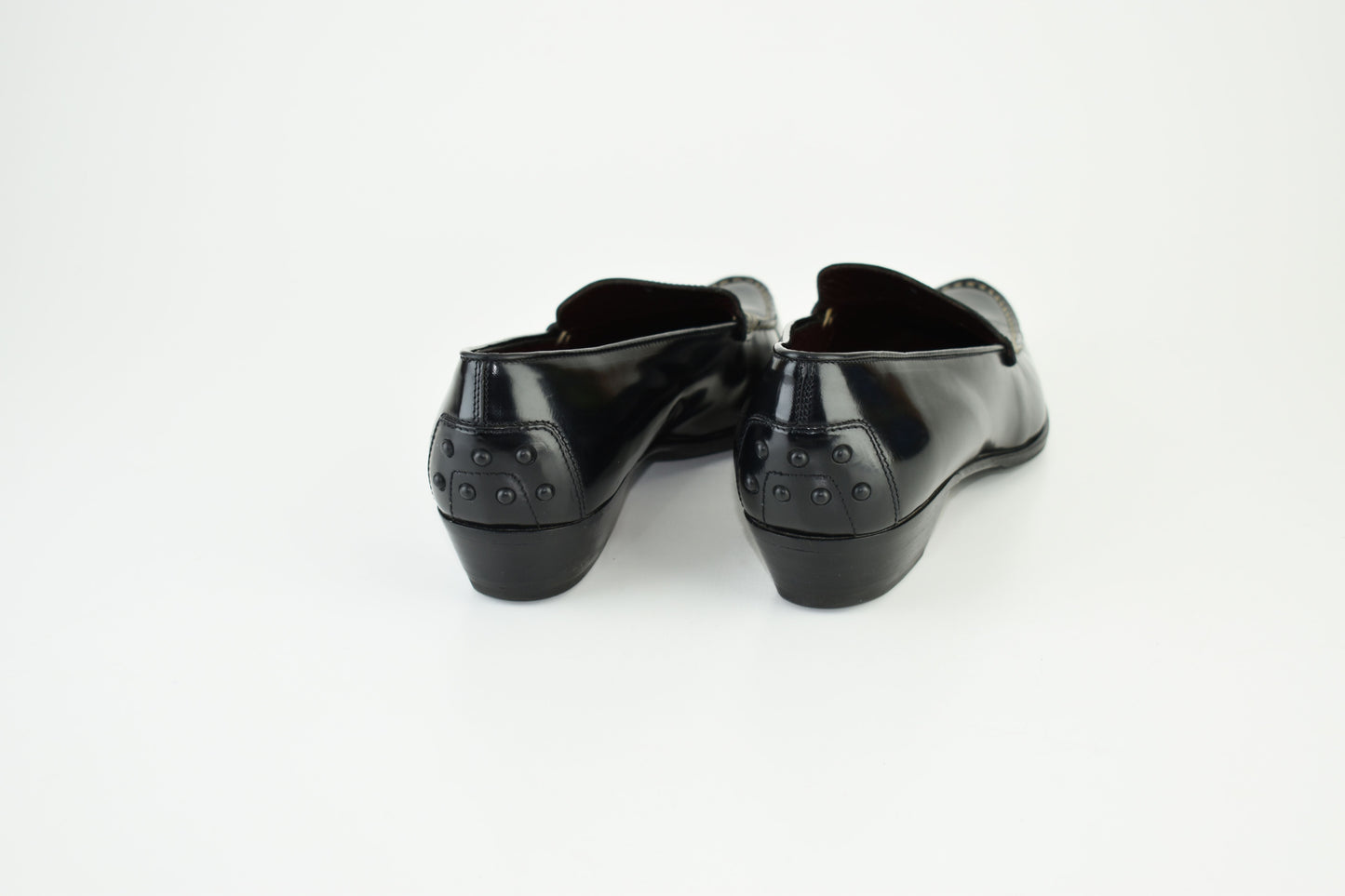 Tod's Women's Loafer Pointed Toe 3cm Heels Size EU39, Excellent 9/10
