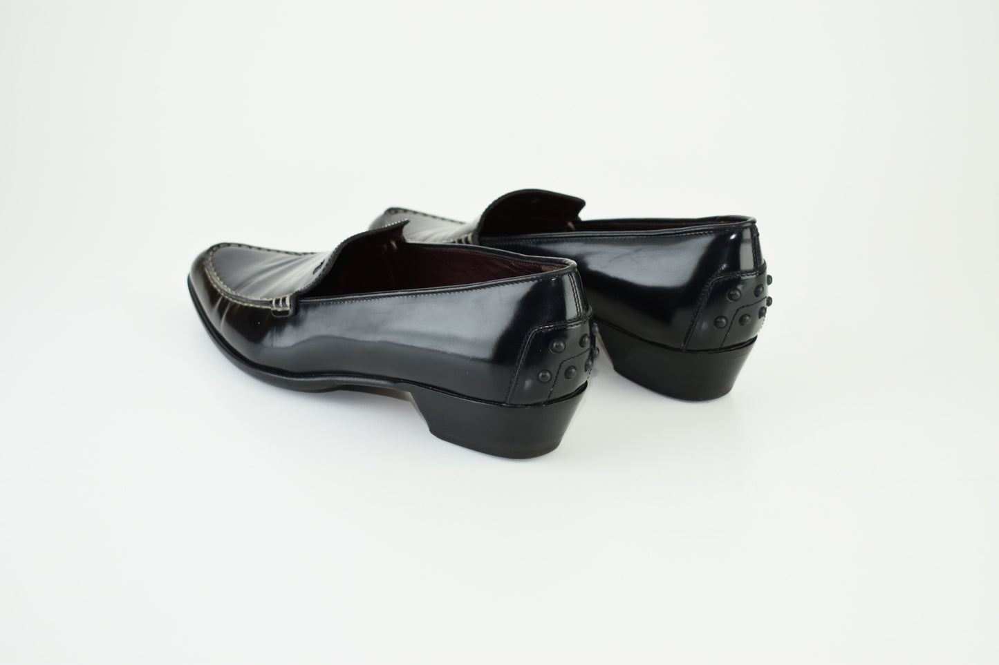 Tod's Women's Loafer Pointed Toe 3cm Heels Size EU39, Excellent 9/10