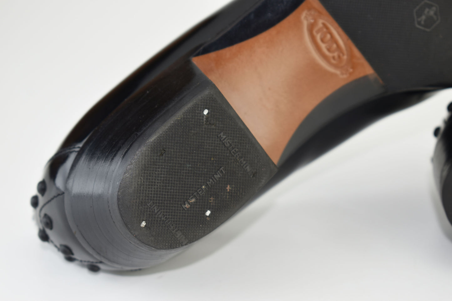 Tod's Women's Loafer Pointed Toe 3cm Heels Size EU39, Excellent 9/10