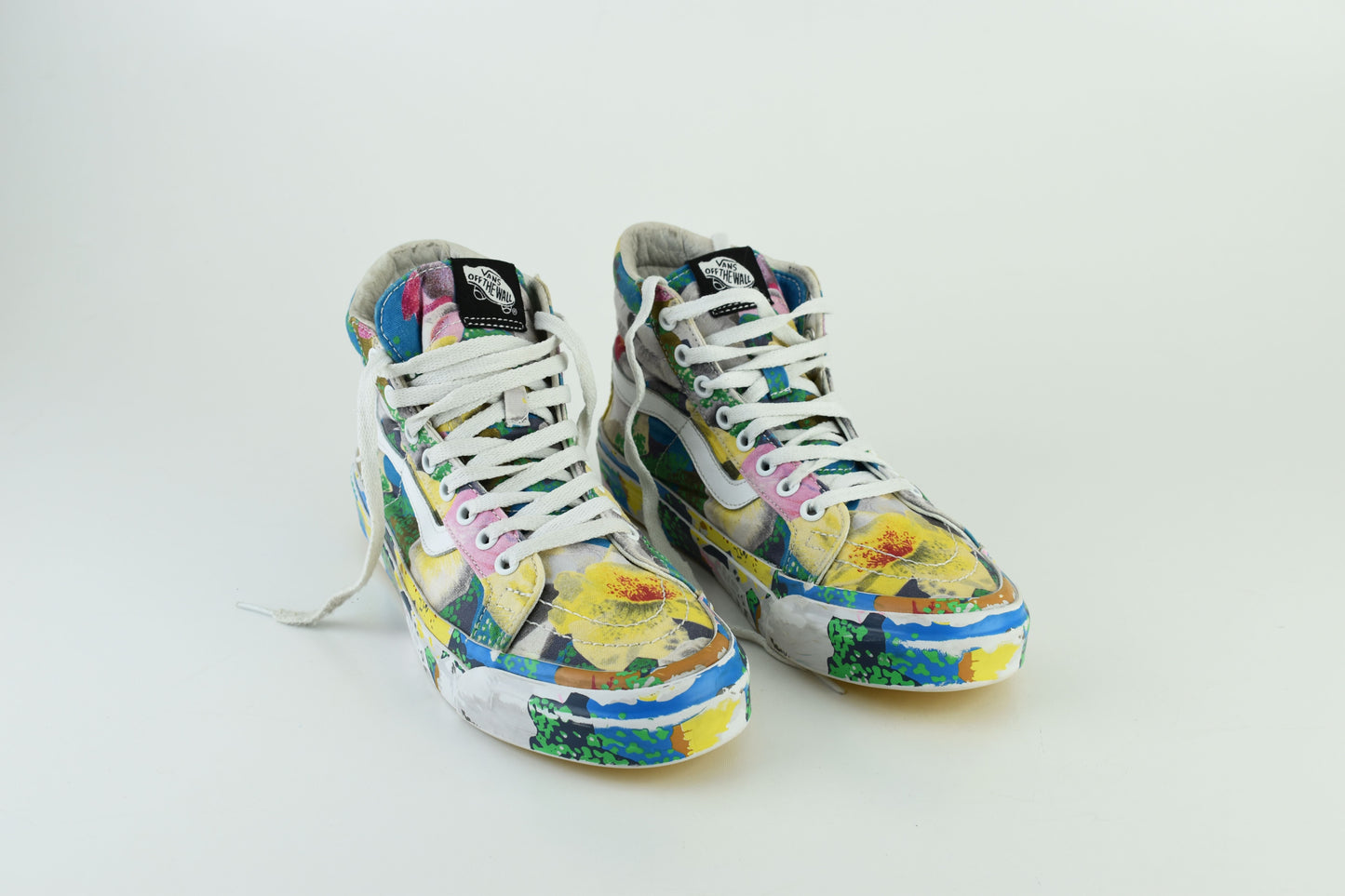 Vans Vault x Kenzo OG Sk8-Hi LX Floral Sneakers, Size EU 40, V.Good 7/10