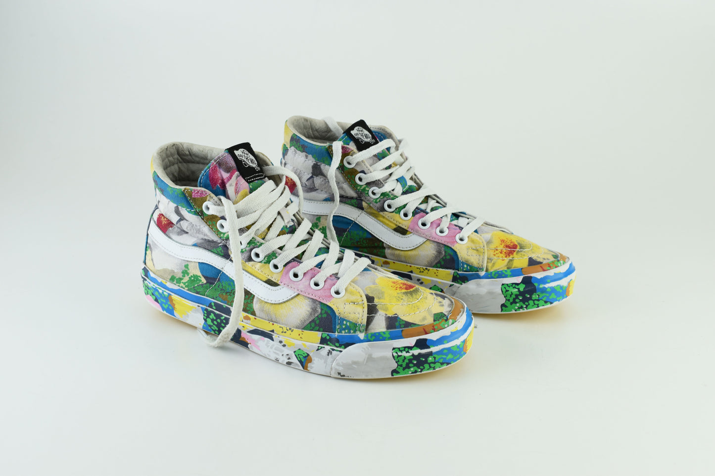 Vans Vault x Kenzo OG Sk8-Hi LX Floral Sneakers, Size EU 40, V.Good 7/10
