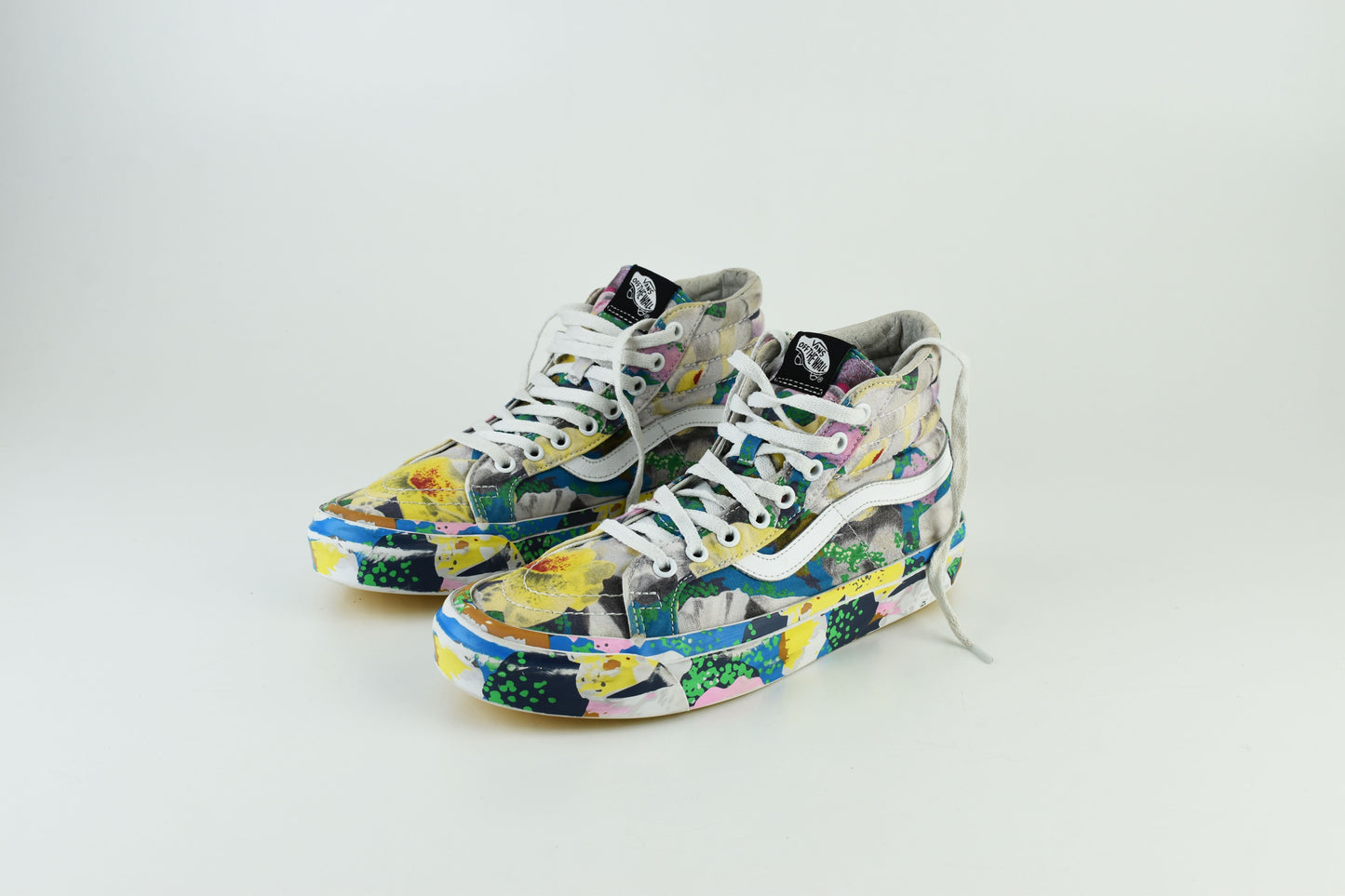 Vans Vault x Kenzo OG Sk8-Hi LX Floral Sneakers, Size EU 40, V.Good 7/10