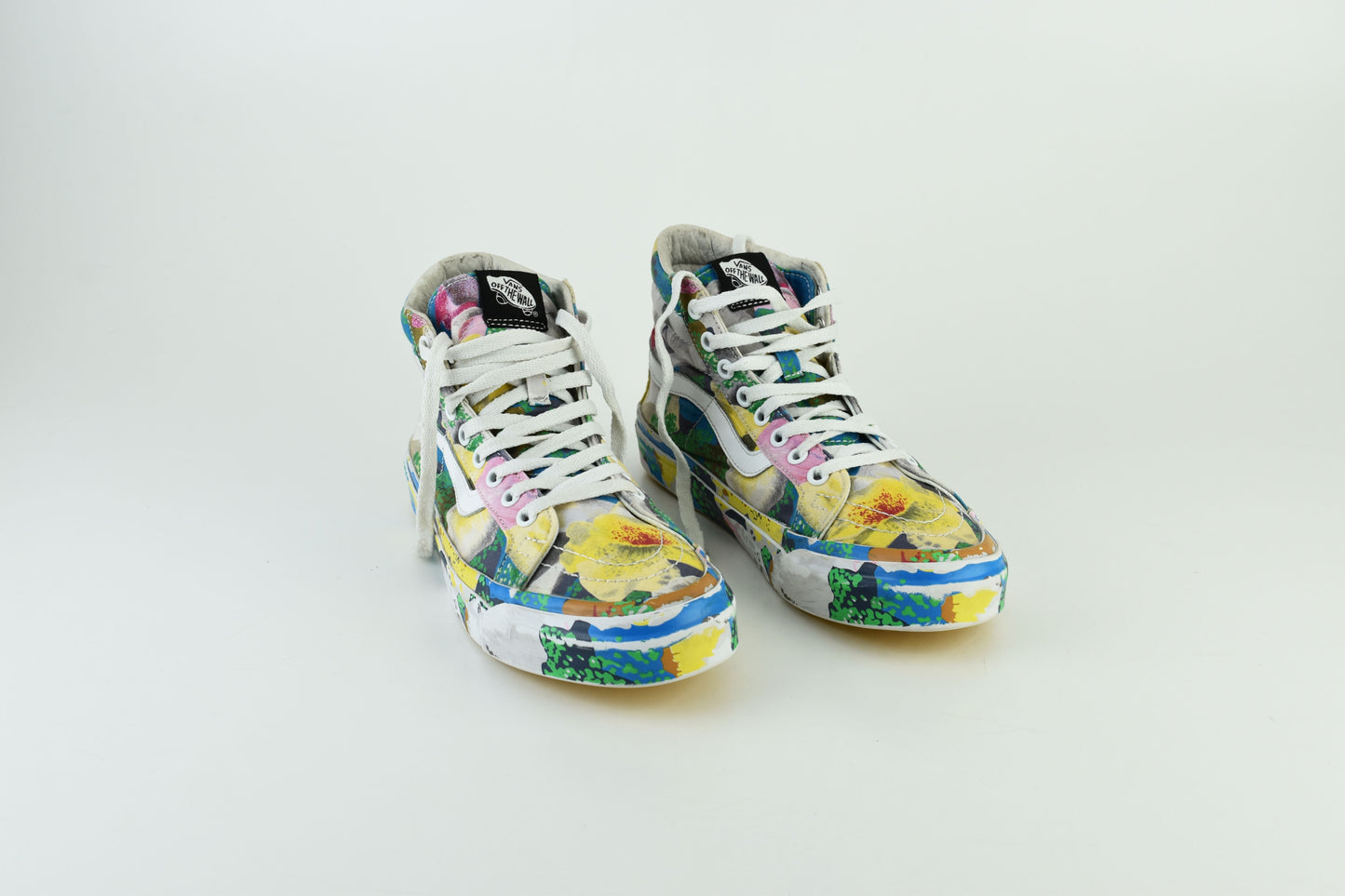 Vans Vault x Kenzo OG Sk8-Hi LX Floral Sneakers, Size EU 40, V.Good 7/10