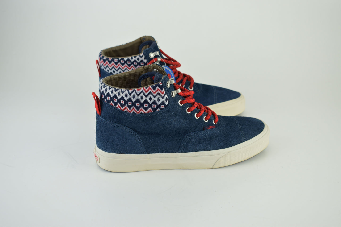 Vans California 106 Era Hi CA “Nordic Pack” Blue Suede Men Sneakers, Size EU 42.5, Excellent 10/10