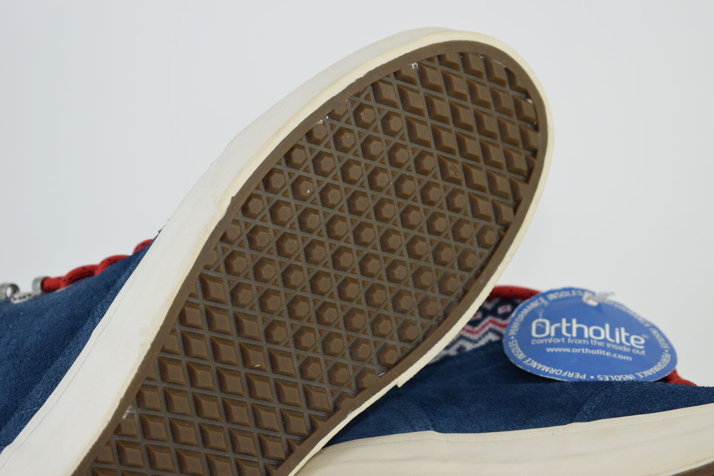 Vans California 106 Era Hi CA “Nordic Pack” Blue Suede Men Sneakers, Size EU 42.5, Excellent 10/10