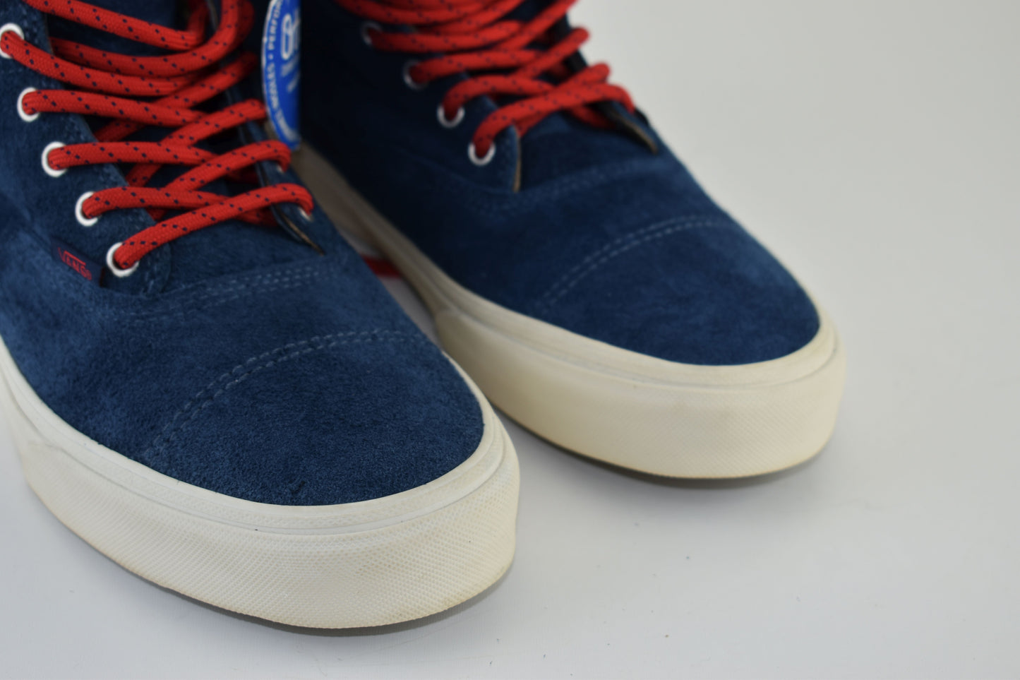 Vans California 106 Era Hi CA “Nordic Pack” Blue Suede Men Sneakers, Size EU 42.5, Excellent 10/10