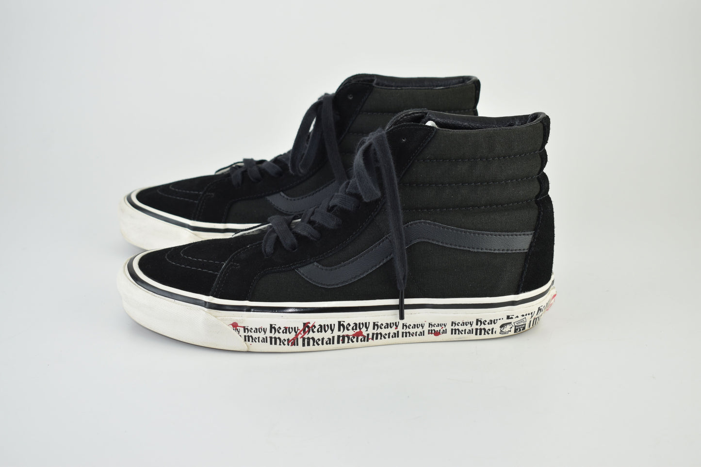 VANS Sk8-Hi 38 DX Anaheim Factory - Heavy Metal Tape Men Sneakers, Size EU 45, V.Good 7/10