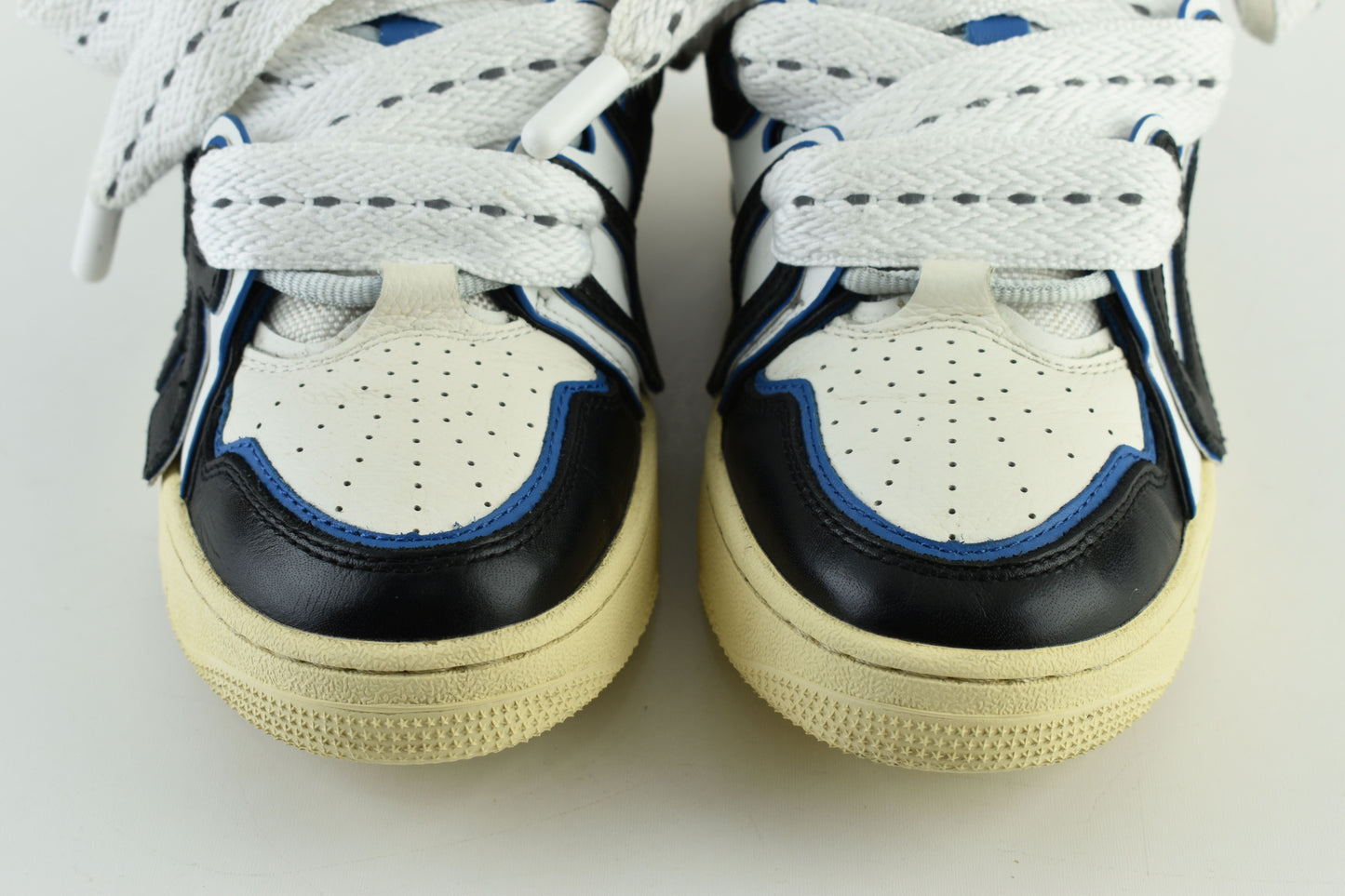 Old Order Retro Skater 001 Blue Unisex Shoes, Size EU 37, Excellent 9/10