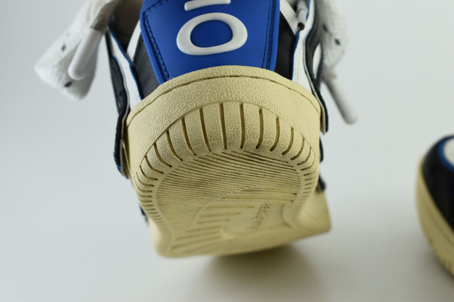 Old Order Retro Skater 001 Blue Unisex Shoes, Size EU 37, Excellent 9/10