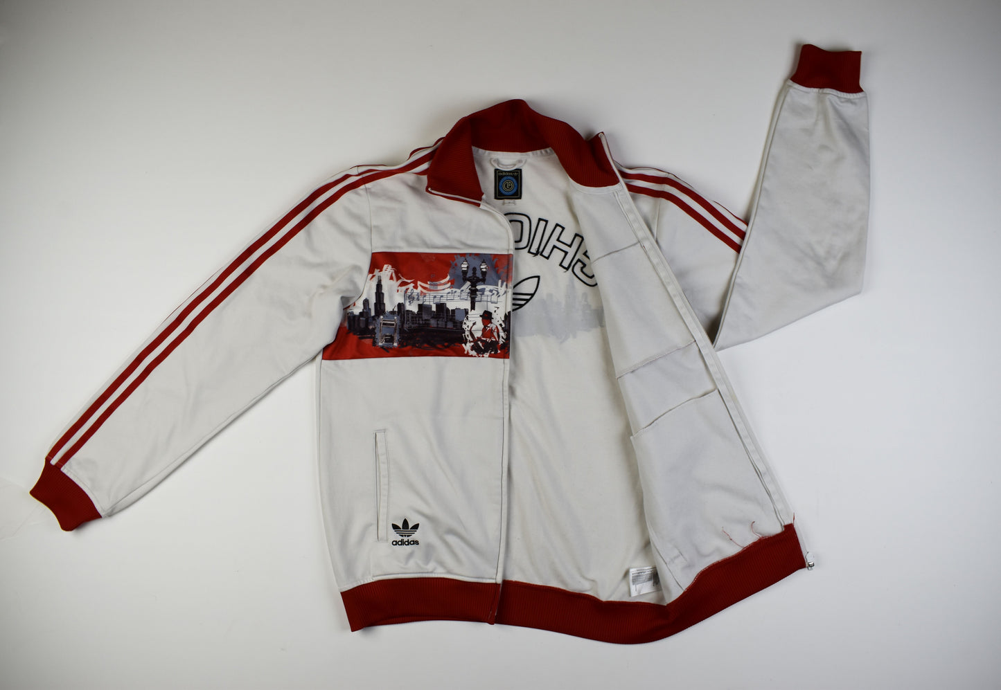 Adidas 2011 NBA Chicago Bulls Track Top Size M, V.Good 7/10