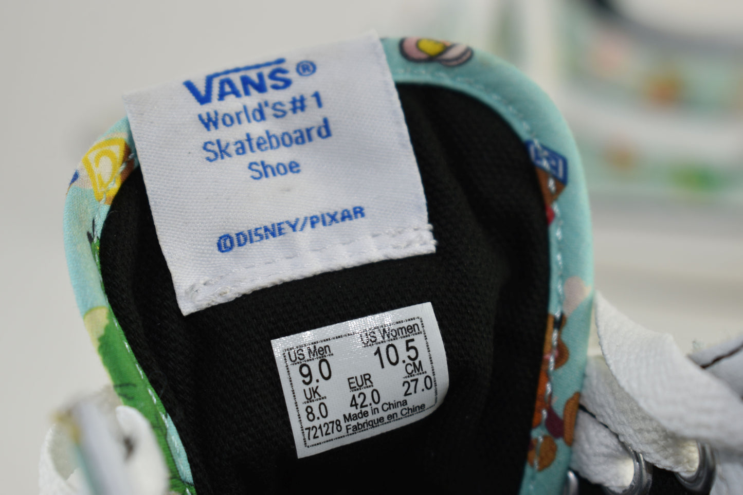 VANS Old Skool x Toy Story Andys Toys, Men Sneakers, Size EU 43, Excellent 10/10
