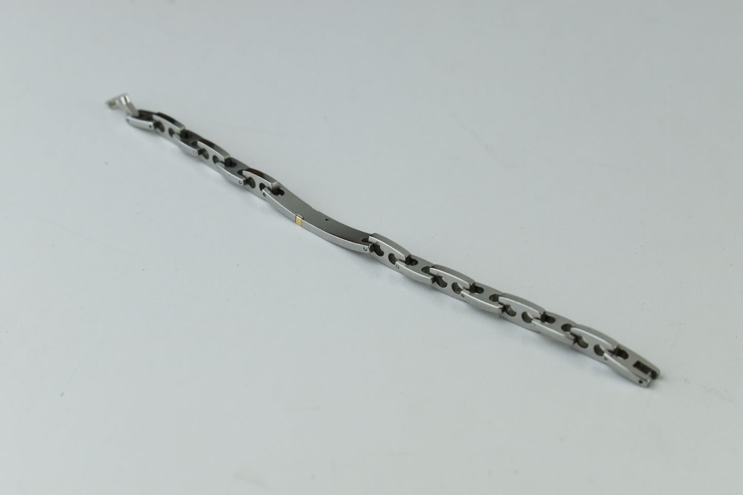 Bliss By Damiani Joint Stainless Steel+ 18K Gold (0.2g)+ Diamond Bracelet 18cmx0.63cm, V.Good 7/10