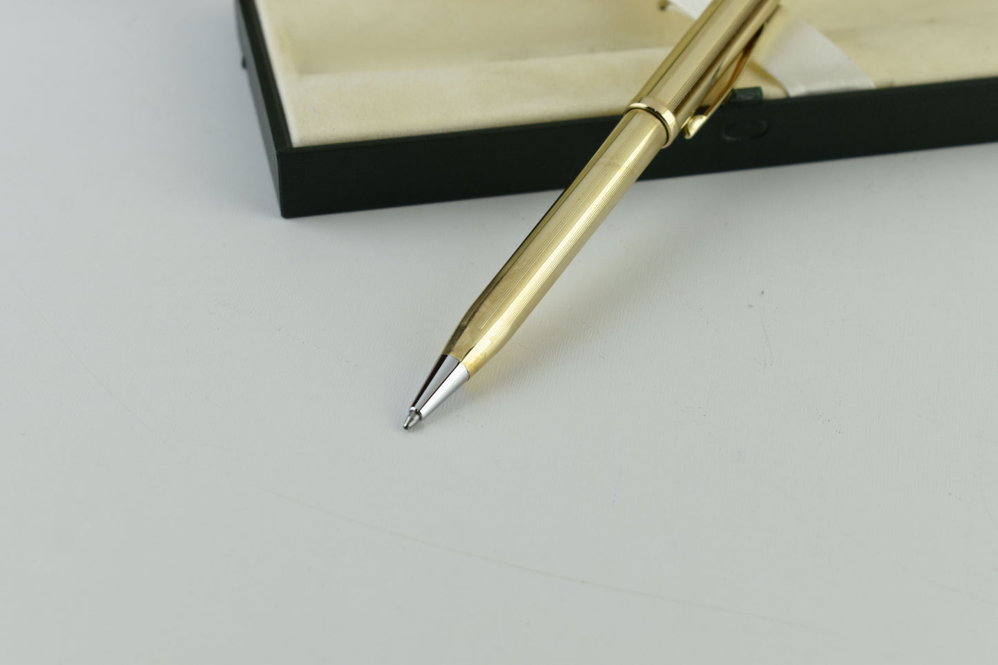 Cross Classic Century 10KT Gold-Filled (Rolled Gold) Ballpoint Pen, Excellent 9/10