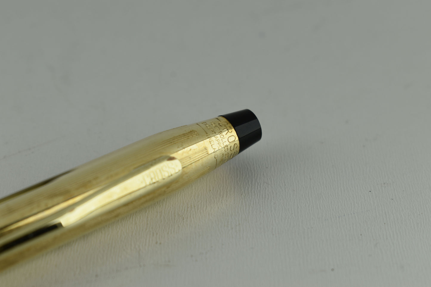 Cross Classic Century 10KT Gold-Filled (Rolled Gold) Ballpoint Pen, Excellent 9/10