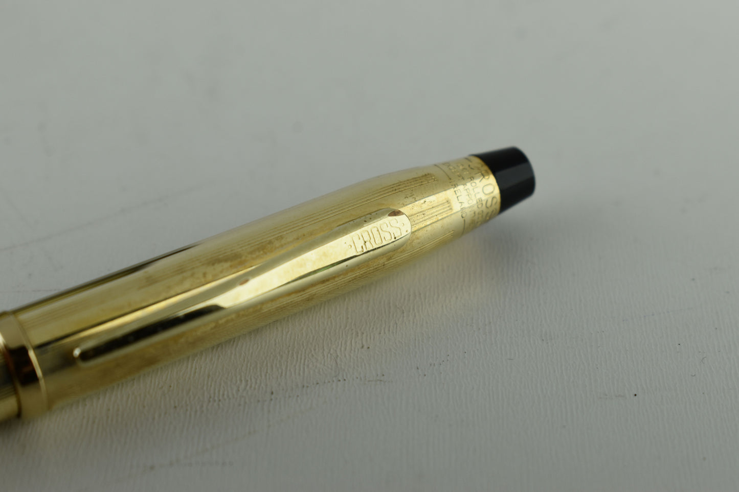 Cross Classic Century 10KT Gold-Filled (Rolled Gold) Ballpoint Pen, Excellent 9/10