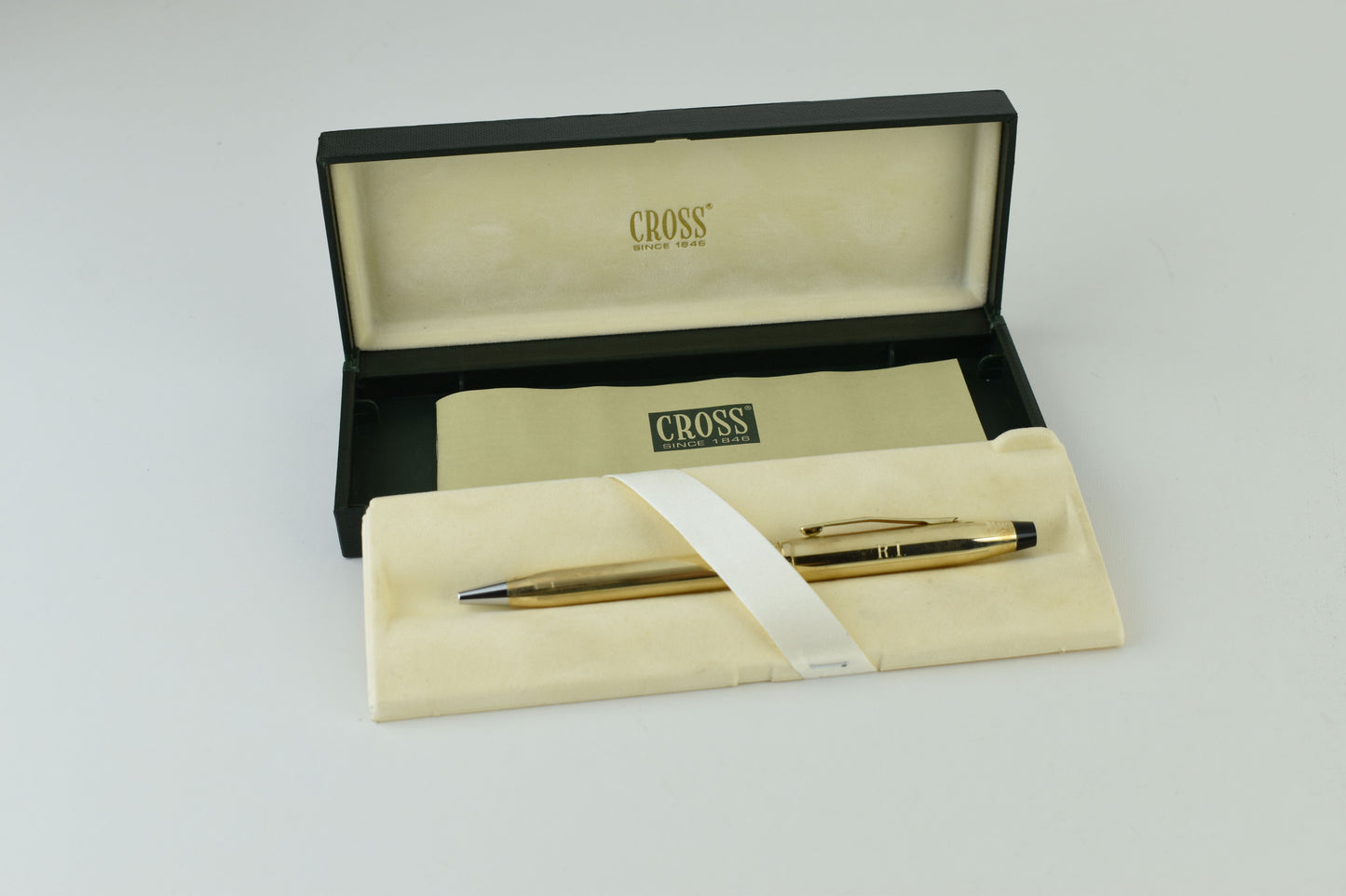 Cross Classic Century 10KT Gold-Filled (Rolled Gold) Ballpoint Pen, Excellent 9/10