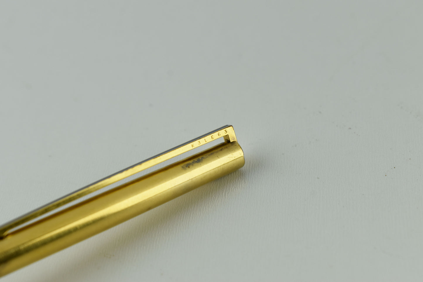 ST Dupont Classic Vermeil 925 Silver Gold Filled Ballpoint Pen, V.Good 7/10