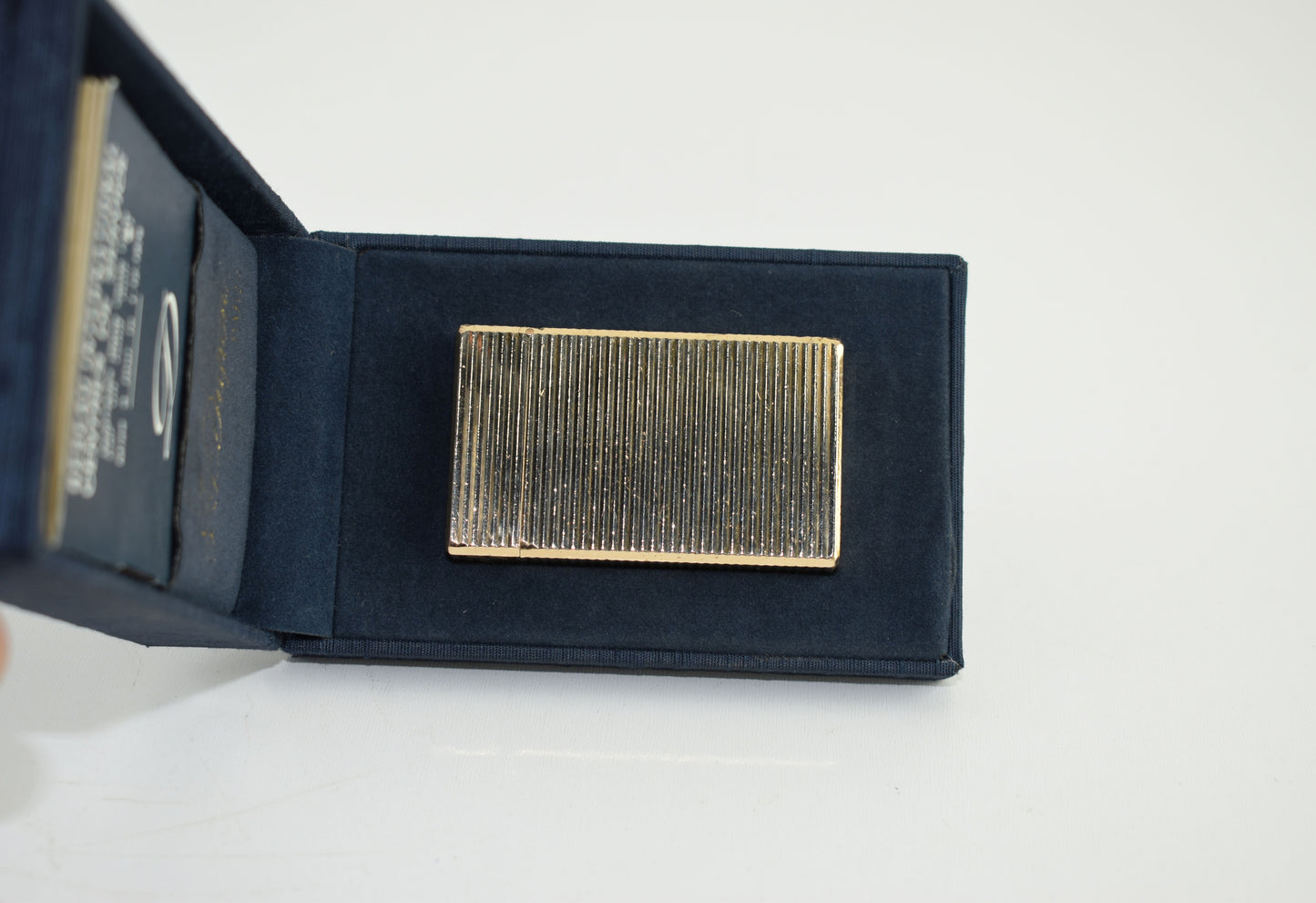 S.T. Dupont Paris Lighter 20u Gold Plated 1978 Box and Paper, Excellent 10/10 (AS IS ممجرباش)