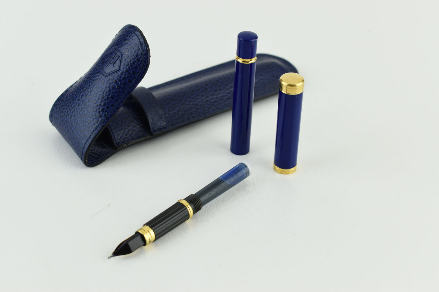 80s Postbank Waterman Lady Charlotte Fountain Pen With Case France, V.Good 8/10