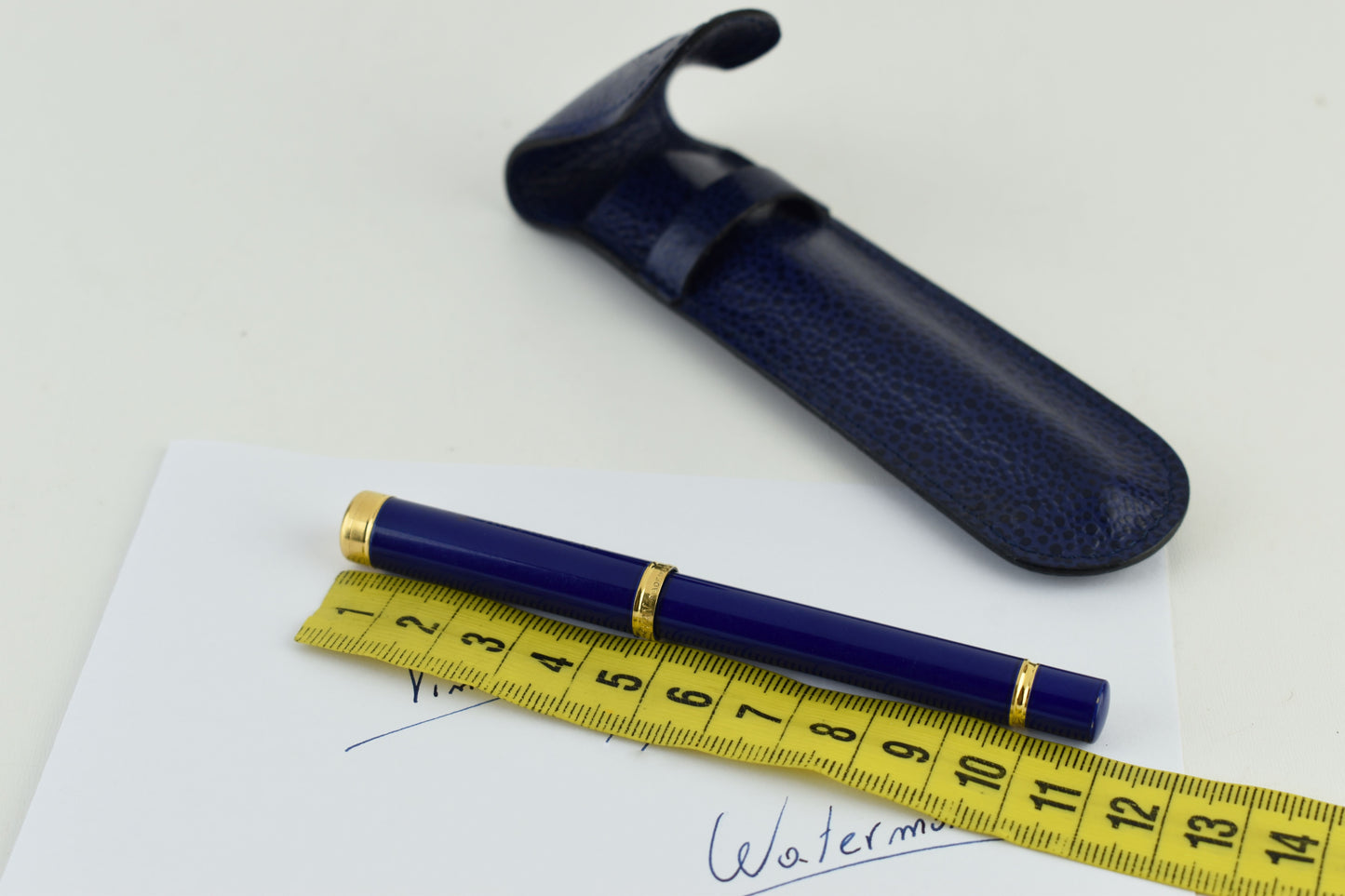 80s Postbank Waterman Lady Charlotte Fountain Pen With Case France, V.Good 8/10