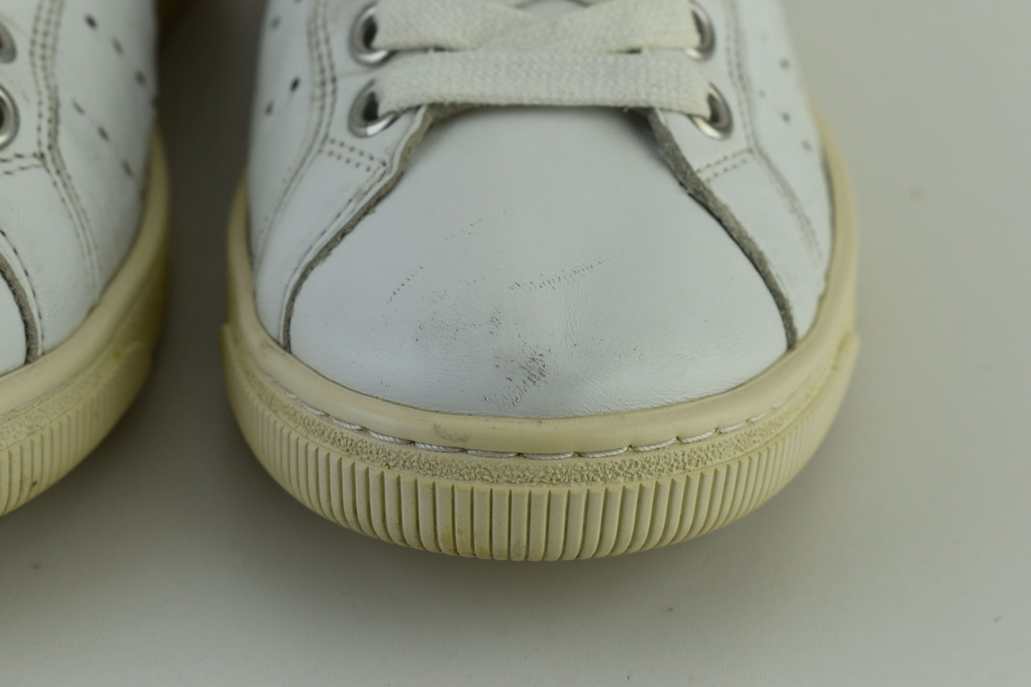 Dsquared2 Santa Monica White Leather Sneakers Men Size EU 41, V.Good 7/10