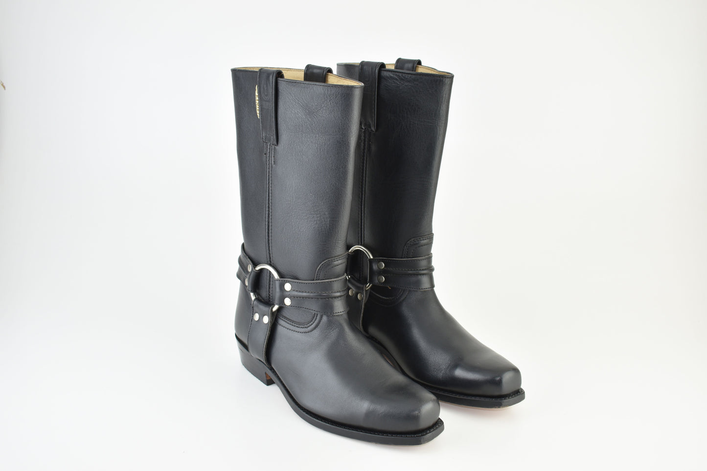 Ramirez Harness Tall Pull On Riding Black Leather Women Boots, Size EU 41, Excellent 10/10