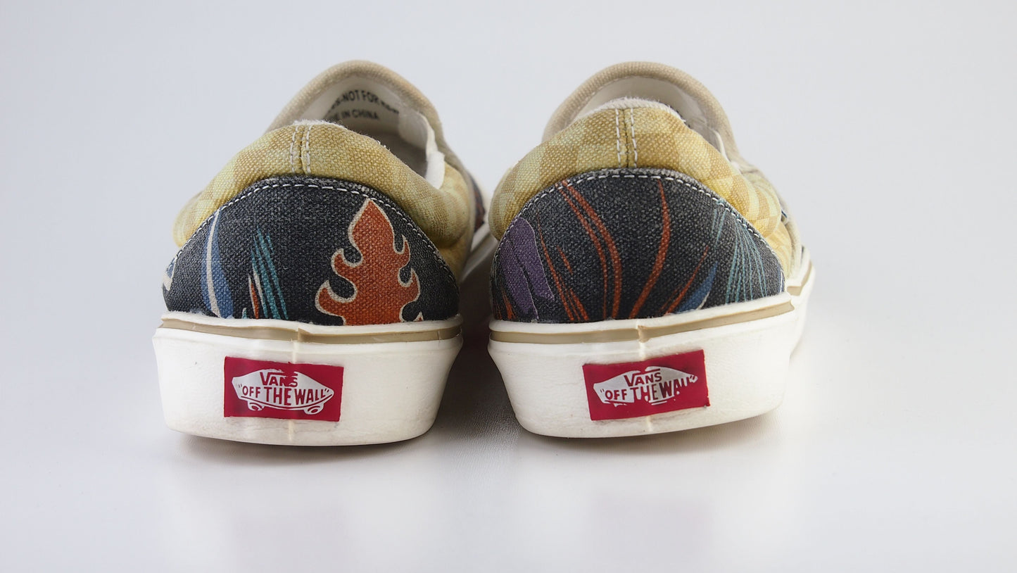 Vans "Sample" light weight Classic Slip-On Skate Sneakers Size EU 42, V.Good 8/10