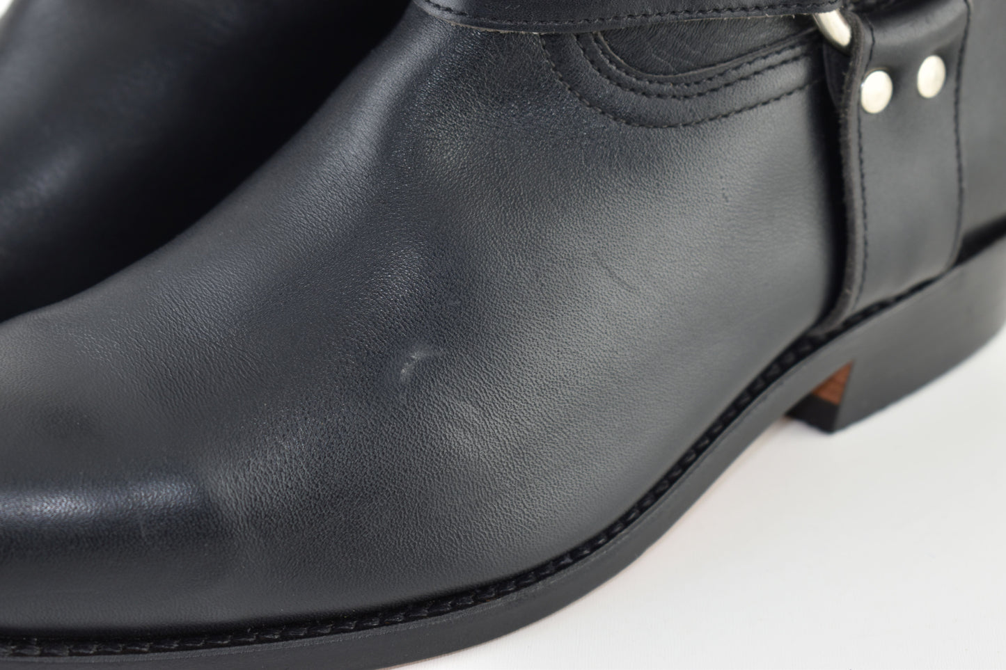 Ramirez Harness Tall Pull On Riding Black Leather Women Boots, Size EU 41, Excellent 10/10