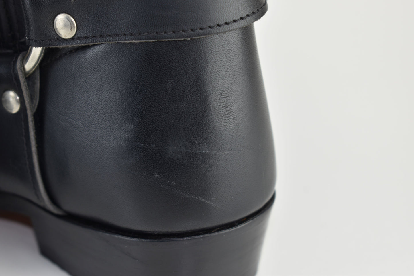Ramirez Harness Tall Pull On Riding Black Leather Women Boots, Size EU 41, Excellent 10/10