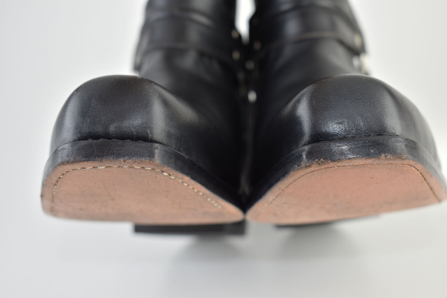 Ramirez Harness Tall Pull On Riding Black Leather Women Boots, Size EU 41, Excellent 10/10