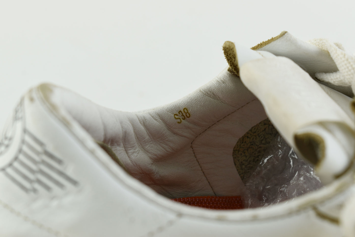Golden Goose Stardan in total white Leather Women Sneakers, Size 38 (No Insole, خاصها فراش), V.Good 7/10