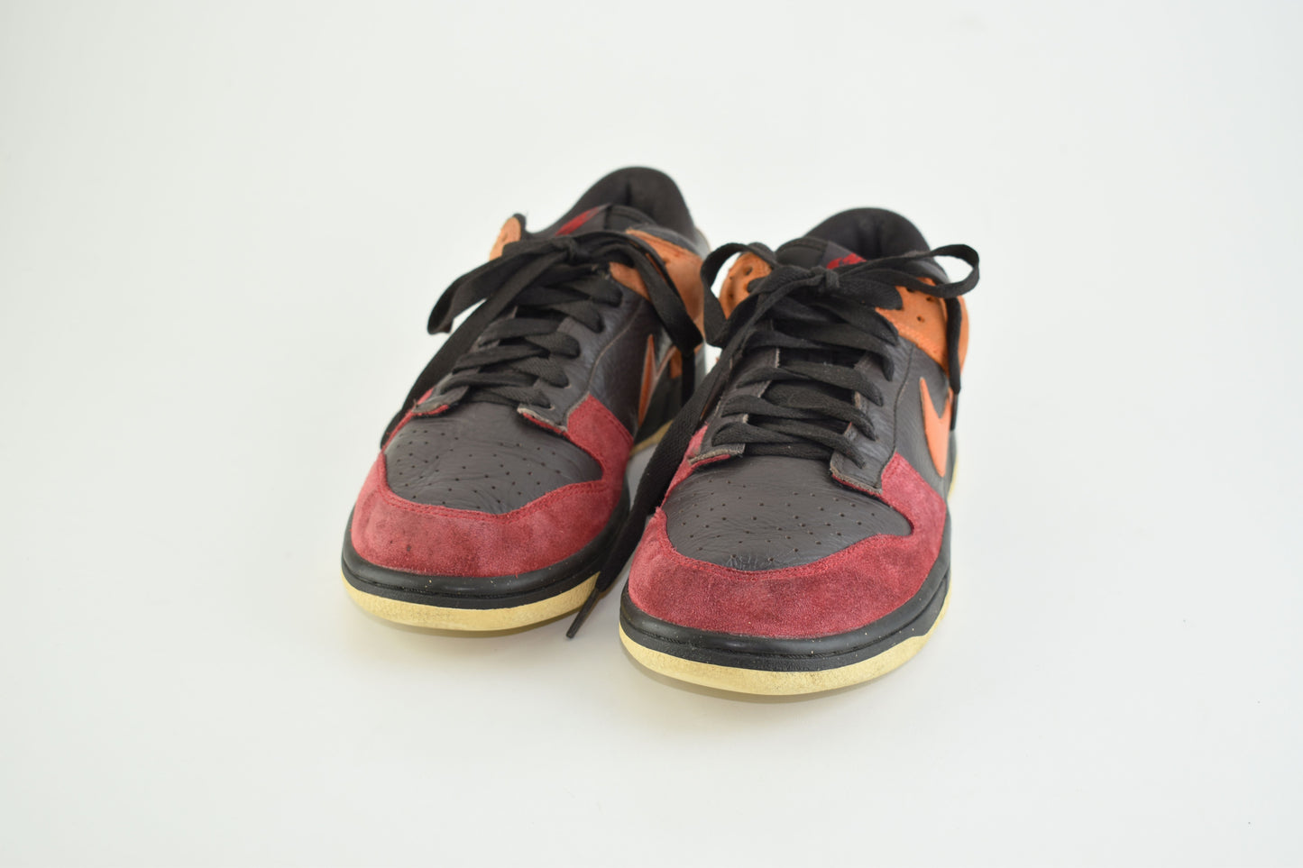 Nike 318020-082 Dunk Low CL Tar Orange Blaze Varsity red SL Men Sneakers, Size EU 44, Good 6/10