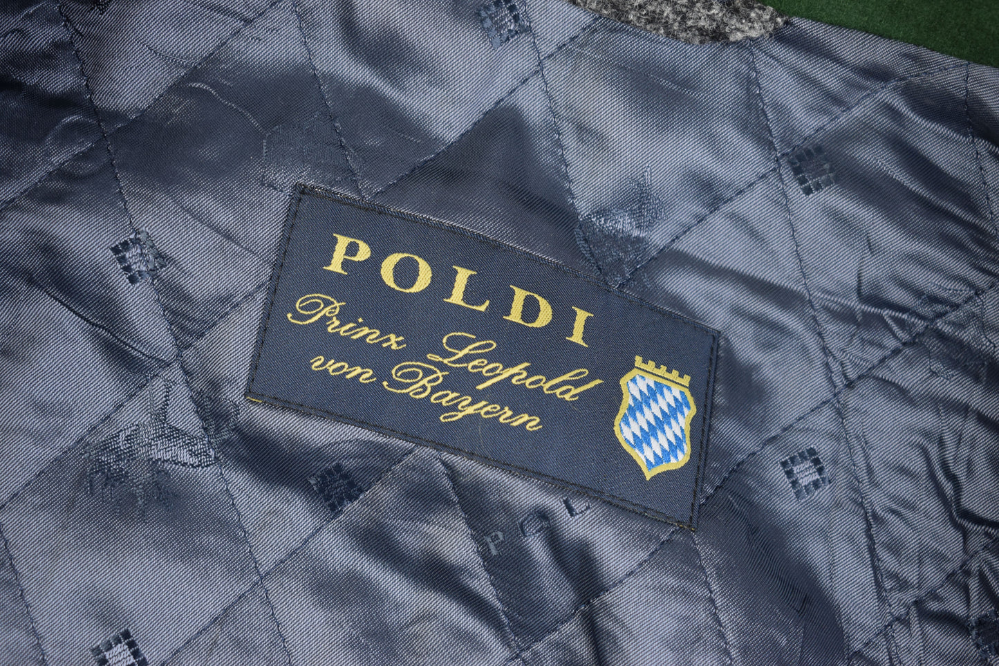 Poldi Leopold Prinz von Bayern Gray Virgin Wool Men Coat, Size EU 56, Excellent 10/10