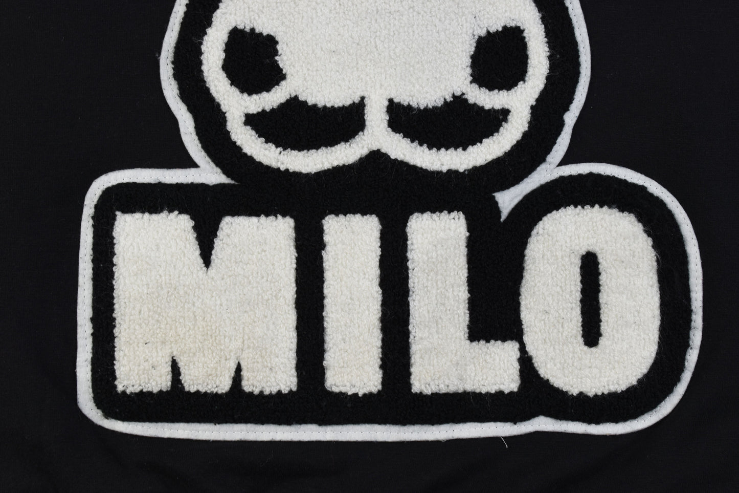 Bape Baby Milo Black Varsity Men Jacket, Size M, Made in Japan, V.Good 8/10