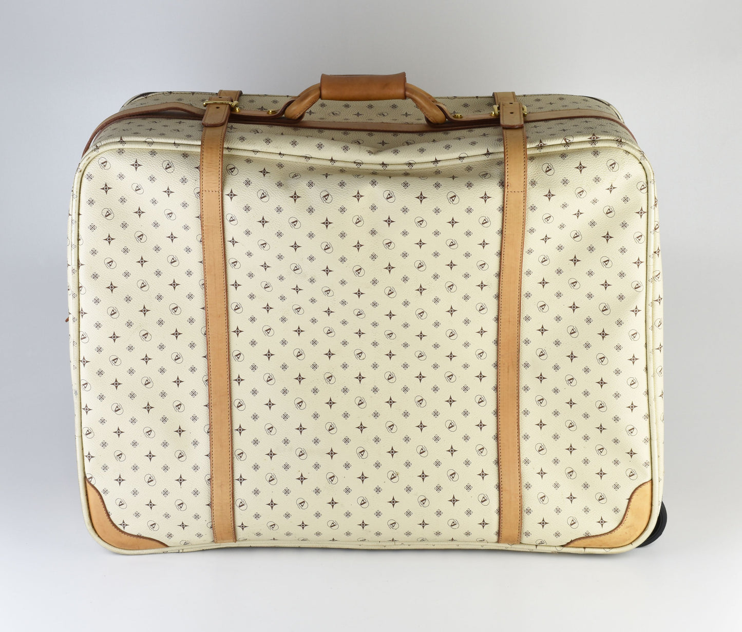 Valleverde Monogram Italian Travel Suitcase, Excellent 8/10