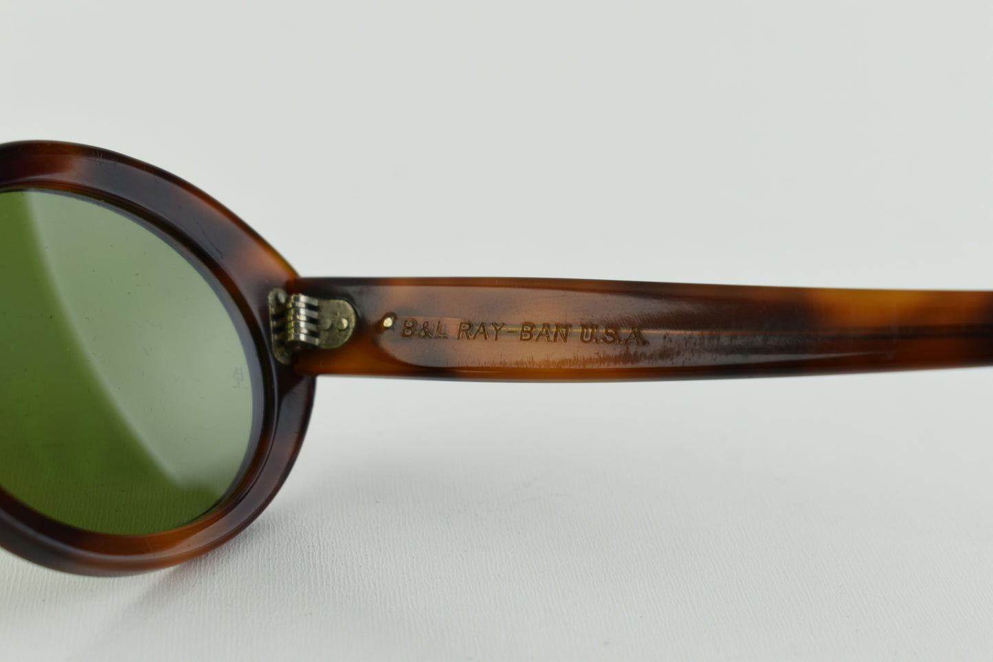 B&L Ray Ban Bewitching Blond Tortoise RB3 Green W0958 Women Sunglasses, Size M, V.Good 7/10