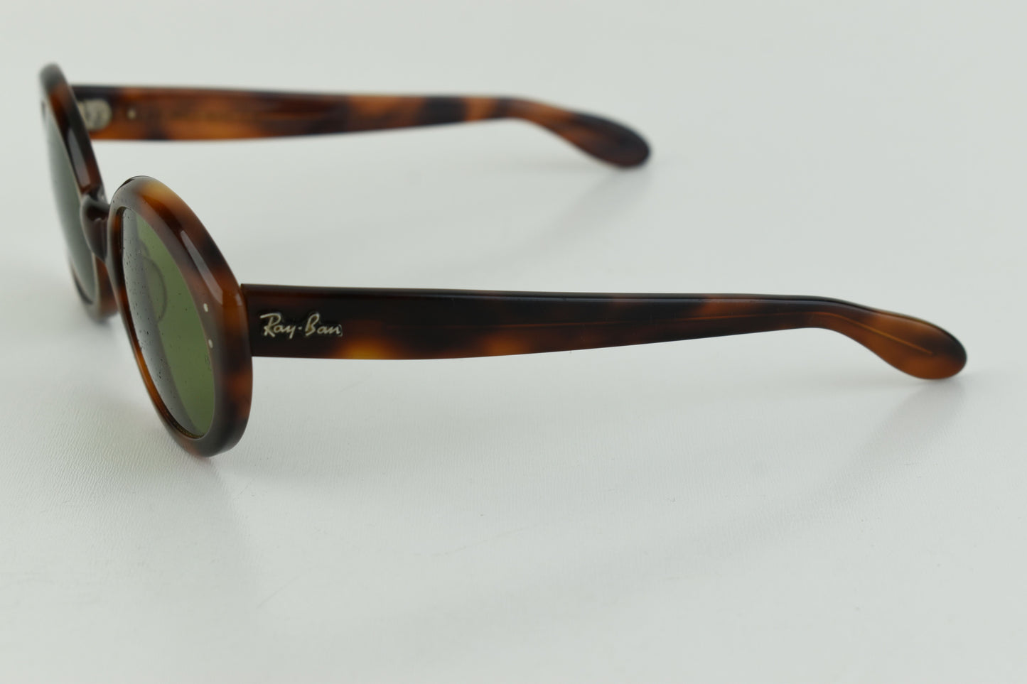 B&L Ray Ban Bewitching Blond Tortoise RB3 Green W0958 Women Sunglasses, Size M, V.Good 7/10