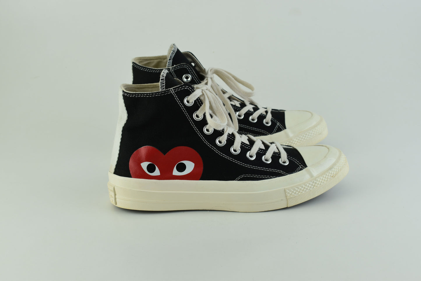 Converse Chuck Taylor All-Star 70 Hi Comme des Garcons Play 150204C Size 42, Excellent 10/10