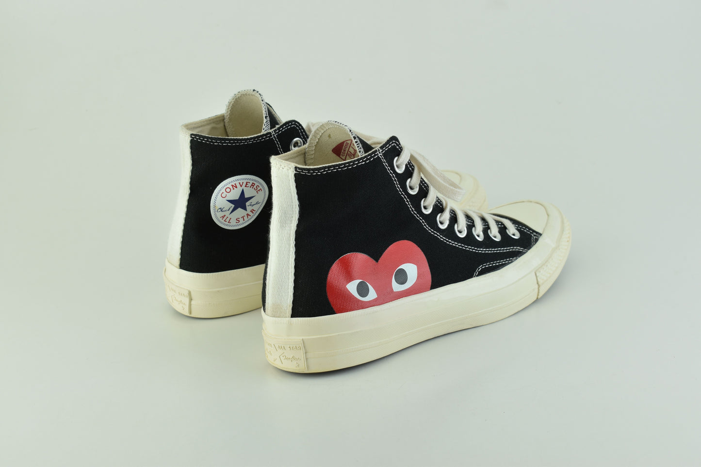 Converse Chuck Taylor All-Star 70 Hi Comme des Garcons Play 150204C Size 42, Excellent 10/10