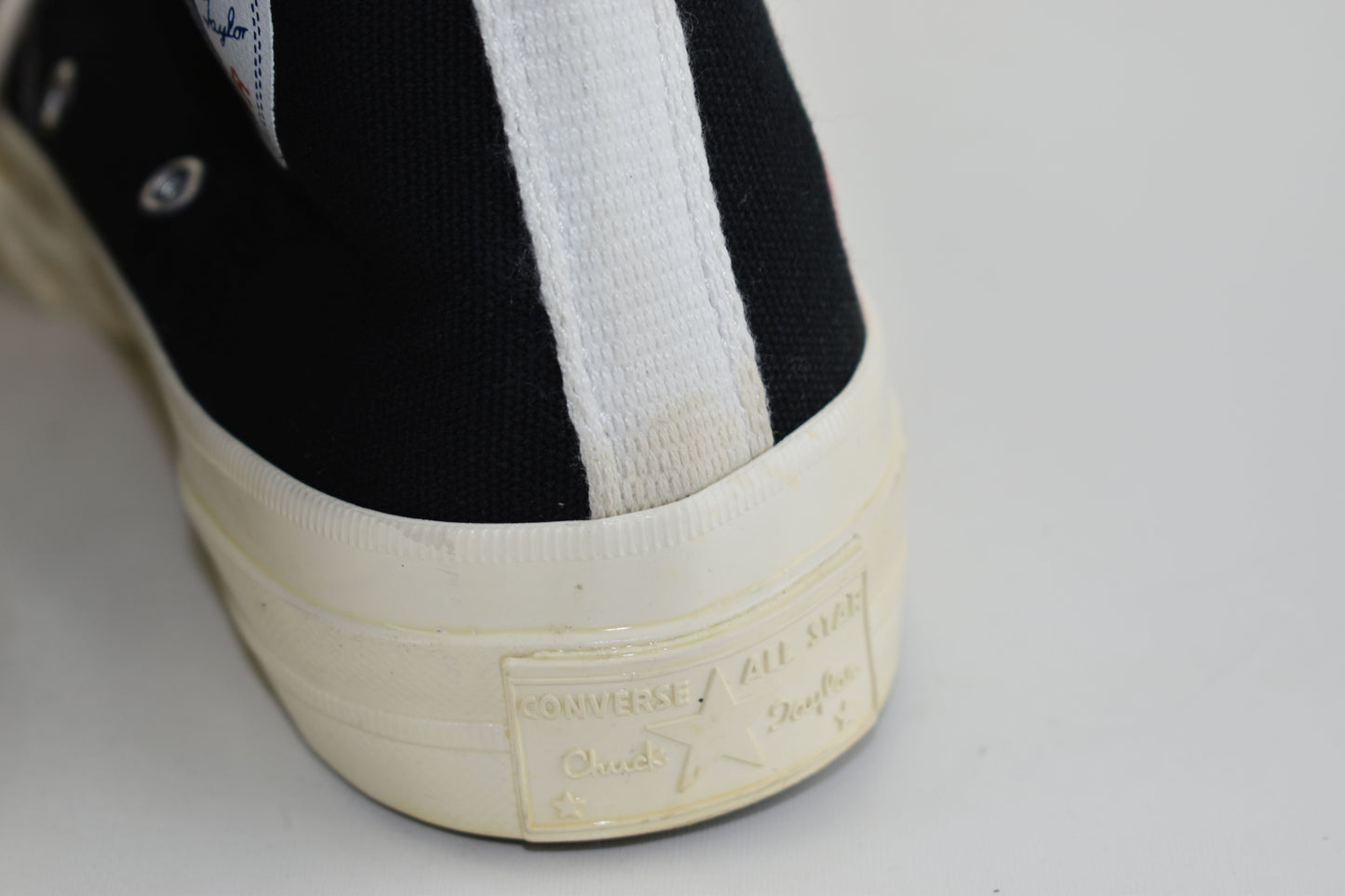 Converse Chuck Taylor All-Star 70 Hi Comme des Garcons Play 150204C Size 42, Excellent 10/10