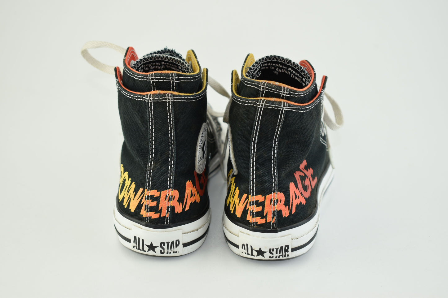 AC/DC Converse Chuck Taylor Powerage Black Shoes 2009 Limited, Size EU 40, V.Good 7/10
