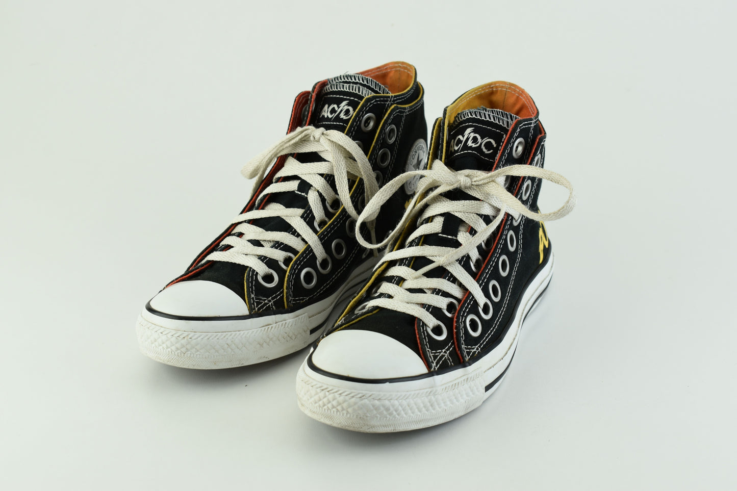 AC/DC Converse Chuck Taylor Powerage Black Shoes 2009 Limited, Size EU 40, V.Good 7/10
