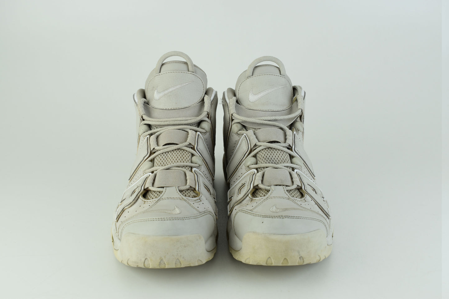 Nike Air More Uptempo Light Bone 921948-001 Men Sneakers, Size EU 44.5, V.Good 7/10