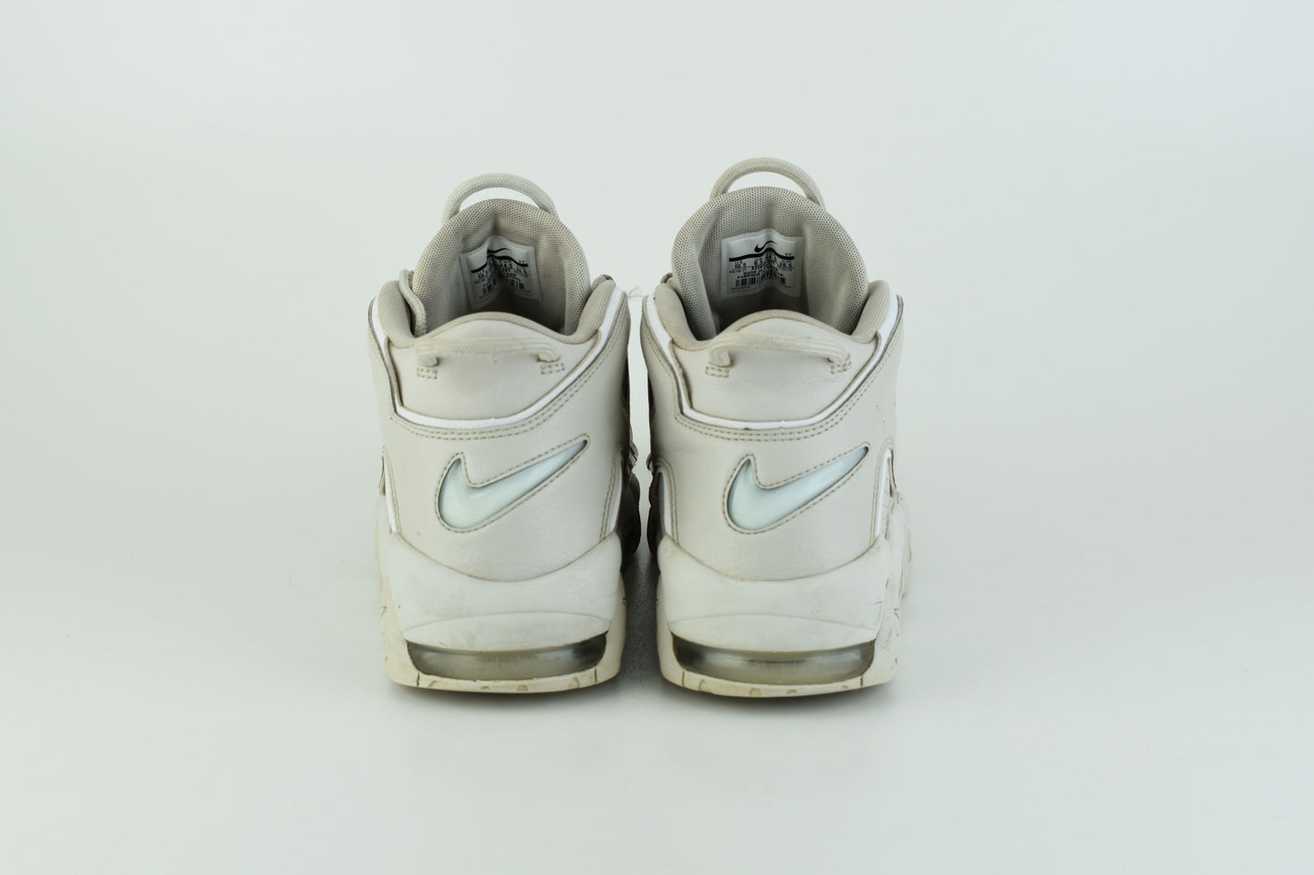 Nike Air More Uptempo Light Bone 921948-001 Men Sneakers, Size EU 44.5, V.Good 7/10
